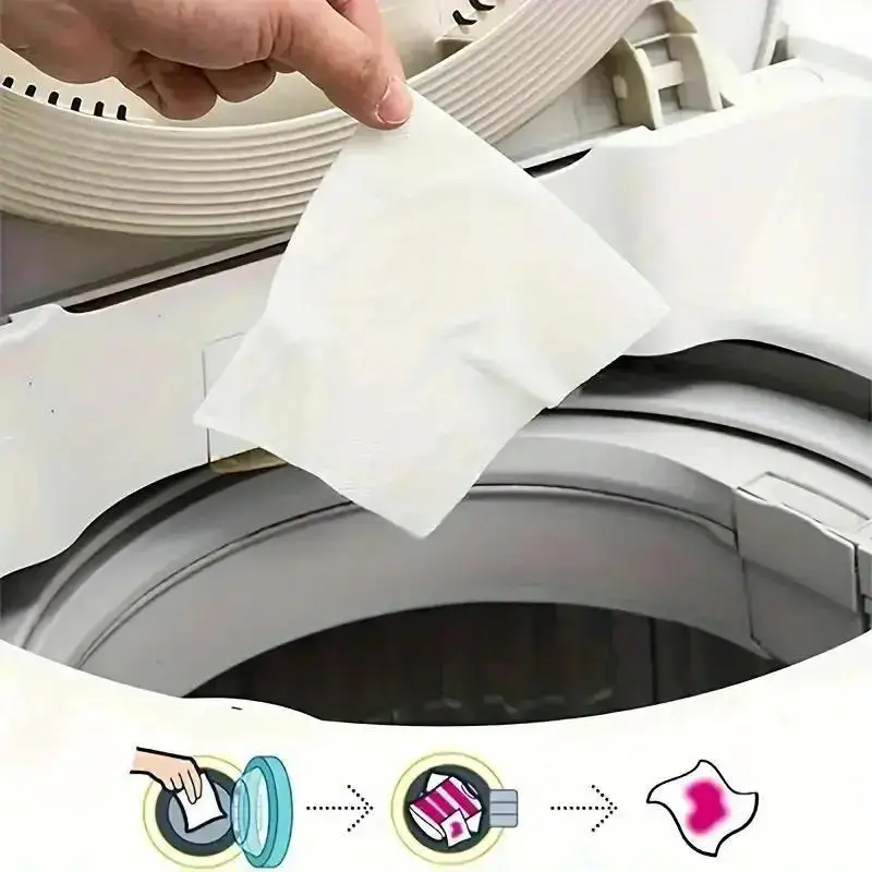 50 adet Çamaşır Renk Emici Kağ - Laundry Strip Eco incelemesi ve fiyatı